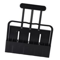 Soil Block Maker with Comfortable Handel ABS 4 Cell Soil Blocking Tool for Seed Starting Germination black