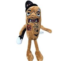Tung Tung Tung Sahur Plush Funny Horror Embroidery Stick Man Stuffed Doll Toy For Kid Christmas Birthday Gifts brown