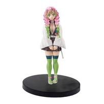 Anime Demon Slayer Kimetsu no Yaiba figūrėlė 15cm Nezuko Tanjirou Mitsuri Shinobu Zenitsu Kyoujurou Veiksmo figūrėlės modelis Žaislas Dovanos white