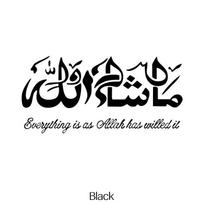 Masha Allah Art Creative Car Stickers Vinyl Decal Sticker Calligraphy Muslim Mural Wall Decor Sticker M