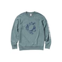 UNIQLO Cartoon Anime Print Pullover Long Sleeve Sweatshirt Unisex sweatshirt Blue 444042-54 M gray