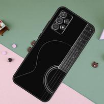 Vintažinės muzikinės gitaros dėklas, skirtas Samsung Galaxy A56 A36 A26 A16 A22 A32 A52 A54 A34 A14 A55 A35 A15 A53 A33 A05 A06 Samsung A32 5G