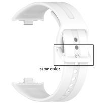 Apyrankė Redmi Watch 5 apyrankei su tos pačios spalvos sagtimi Aukštos kokybės patvari ir minkšta silikoninė apyrankė Redmi Watch 5 For Redmi Watch 5 white