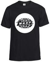 Warp records tshirt mens funny dj rave earth globe music electronica tee top 4XL black