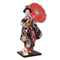 Japanese Wooden Kimonos Dolls Colored Drawing Puppets Wedding Ornament Home Restaurant Decoration Kids Gift