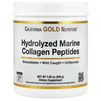 Hydrolyzed Marine Collagen Peptides, Unflavored, 200G (7.05Oz)
