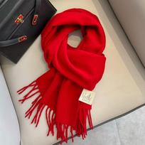 Prabangus vilnonis moteriškas šalikas Vienspalvis žiemos kašmyro nosinaitė Šilta pashmina Moteriškas skara hidžabas Švelnus šalikas Bandana Stolas red
