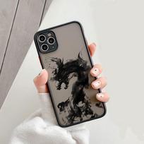 Drakono telefono dėklas Samsung Galaxy S25 S24 S23 S22 Ultra S21 FE Plus A52 A13 A33 A53 A35 A54 A55 atsparus smūgiams minkštas buferio dangtelis S25 Plus