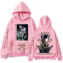 Karštas Anime Arcane-Caitlyn Hoodis Harajuku Hip Hop Megztinis Viršutiniai Drabužiai Populiarios Muzikos Palaidinė Gerbėjų Dovana Hoodies & Palaidinės Vyriški S pink