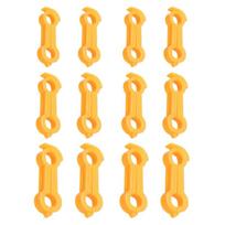 Baby Chick Leg Splint 12 Pieces Baby Chick Splay Leg Hobble Bands Adjustable Livestock Health Supplies For Newly Hatched Chicken China Mainland orange
