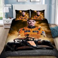 Duvet Cover Pillowcase Bedding Set Adult Boy L-Lando N-Norris Girl Bedroom Decoration Children Gift Single Double Large Siz EU Single 135x200cm