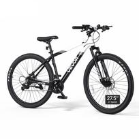 VEVOR Mountain Bike for Men and Women 70 cm Outdoor Bicycle 21 Speeds, Adult Bikes with Front Suspension, Adjustable Saddle, All-Terrain Tires 172 x 67 x 100 cm