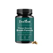 Gut-Health Supplement - Three-Source Breath Formula (60 Enteric-Coated Capsules) 1pack