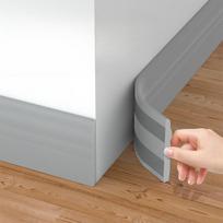 Tvirtas lankstus NBR grindjuostis, lipnus vandeniui atsparus apsauginis kampų profilis, daugiaspalvė namų dekoro profilio juosta 12cm*1m