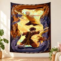 Avatar The Last Airbender Tapestry highquality for decorating living room bedroom dorm walls ideal as bedroom wallart orholiday gift 100cmx150cm