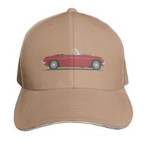 MGB Roadster Baseball Cap Low Profile Unstructured Unisex for Unisex Women Outdoor Golf Running Hiking beige