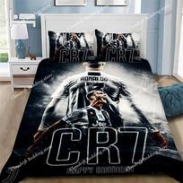 3D NEW Duvet Cover Pillowcase Bedding Set Football CR7 R-Ronaldos Adult Boy Girl Bedroom Decoration Children Single Double Large 70x133cm 2pcs
