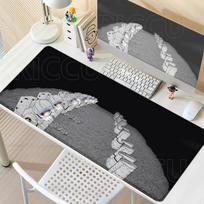 Anime Chainsaw Man Reze Large Mouse Pad XXL Laptop Nonslip PC Keyboard Carpet Office Gaming Accessories Kawaii Makima Table Pad 400x800x2MM