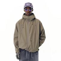 FPA Unisex Windproof Outdoor Hooded Softshell Jacket S gray
