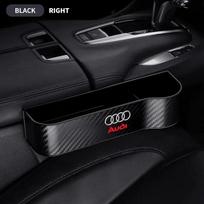 Car Seat Gap Organizer Auto Carbon Fibre Storage Box Accessories for q2 A4 B8 8P A3 A5 A6 C7 A1 A7 A8 A2 Q2 Q3 Q5 Q7 Q8 TT S