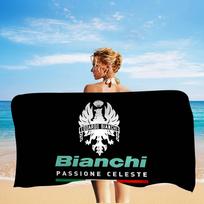 Bianchi Bike Microfiber Blanket Quick Drying Beach Towels Oversized Printing Super Absorbent Pool Towel Blanket 50x100cm