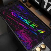 Asus Rog Mause Pad Anime Mouse Mats Gaming Computer Desk Mat Mouse Carpet Pc Accessories Gamer Mouse Pad Speed Rubber Mat 300x700x2mm