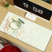 HD Spausdinta pelės kilimėlis Anime Mano kaimynas Totoro pelės kilimėlis Nešiojamojo kompiuterio žaidimų PC priedai Kompiuterinio žaidimo klaviatūros stalo kilimėlis XXL pelės kilimėlis 30x80x0.2cm