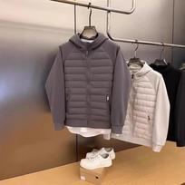 Men S Thick Fleece Hooded Cotton Jacket Casual Winter Coat 3XL gray