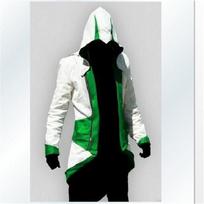 Halloween Anime Cosplay Jacket - Connor Game Suit black