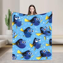 Finding Dorys Nemos Cartoon Fleece Throw Blankets  Blanket for Bedding Travel Super Soft Bedspread 150X220CM