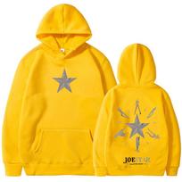 Anime Jojo Bizarre Adventure Johnny Joestar STEEL BALL RUN Hoodies Men Women Clothing Fashion Pullovers Long Sleeves Sweatshirts S yellow