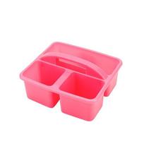 Large Capacity Desk Storage Box Basket Multifunctional Art Marker Organizer  Art Supplies rožinė