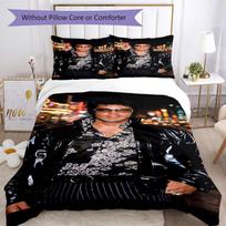 Elvis Bedding Set Breathable Duvet Cover With Pillowcases Home Decoration Birthday Gift 140cmx200cm
