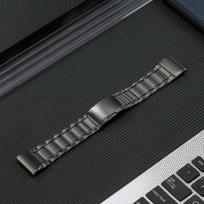 Garmin 22mm 26mm Quick Fit Titanium Watch Band Bracelet For Fenix 7X 7 Solar 6X Pro 5X Plus Instinct epix Gen2 Metal Strap For Fenix6X 6XPro black