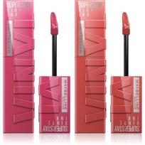 MAYBELLINE NEW YORK SuperStay Vinyl Ink ilgai išliekantys skystieji lūpų dažai ekonomiška pakuotė 20 COY