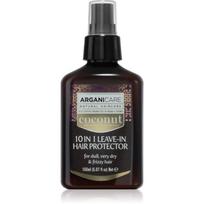 Arganicare Coconut 10 in 1 Leave-In Hair Protector stiprinamoji nenuplaunamoji priežiūros priemonė sausiems plaukams 150 ml