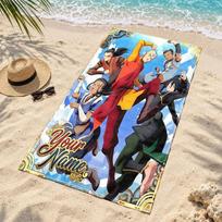 Avatar The Last Airbender Custom Name Beach towels also serve as bath towels summer essential a musthave for the outdoors the beach and the pool 70cmx140cm(27x55inch)