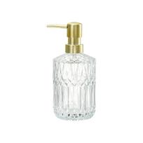 Textured Glass Hand Soap Dispenser Press Hand Sanitizer Bottle Liquid Storage  Home Use