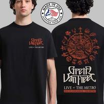 Greta Van Fleet The Metro Chicago IL 2026 July 31 Fan Gifts Unisex T-Shirt XL
