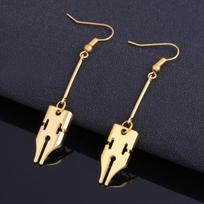 Jojo Keisti Nuotykiai Rohan Kishibe Animacinių Filmukų Lydinio Auskarai Cosplay Gerbėjams EarHook black