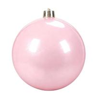 Big Plastic Pearlescent Ball 15CM Pearlescent Holiday Decorations Ball Shape Xmas Baubles Hotel 15cm