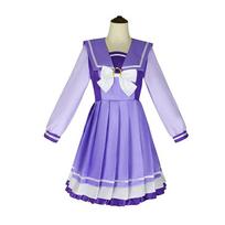 Anime Uma Musume Pretty Derby Cosplay Kostiumas Toukai Teiou Mokyklinė Uniforma Gold Ship Special Week Cosplay Lolita Jūreiviška Suknelė S&Pretty Derby white