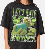 Limited Let's Have Shrex T-Shirt, Funny Shrek T-Shirt, Funny T-Shirt, Gift For Woman and Man Unisex T-Shirt 3XL beige