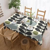 Orla Kiely Multistem Stačiakampis Staltiesė Vandeniui atspari Staltiesė Skandinaviškos Gėlės Stalo Apdangalai 100X140CM