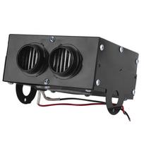 12V 400W-600W Heater 2 Hole Winter Rapid Heating Windscreen Frost Removing Low Noise 12V Car Heater Car Defogger Car Defroster