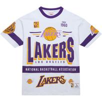 Mitchell Ness x NBA T Shirt Unisex White FC9265-LALWHIT 2XL