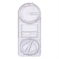 Activity Angle Drawing Ruler Multifunctional Ruler Straight Geometry Ruler Measurement Transparent Drawing Template