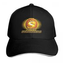 Perth Scorchers Custom Sticker Baseball Cap Low Profile Unstructured Unisex For Men Women Outdoor Golf Running Hiking black