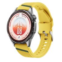 Original 1:1 Silicone Band For Huawei Watch GT 7 6 5 4 pro 46mm Sport Bracelet Correa HUAWEI Watch GT Runner 2 22mm Watch Strap HUAWEI GT Runner 2 yellow