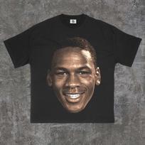 MJ Big Head T-Shirt Design, Basketball PNG Print (300 DPI) XL